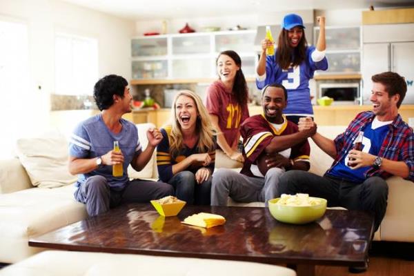 Millions of people watch the Super Bowl every year. Credit: Getty Stock Photo