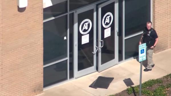 Merrill claimed that the victim had "caused him pain, and he wanted her to feel pain, so he intentionally planned to shoot her at work with everyone there," per FOX 4.